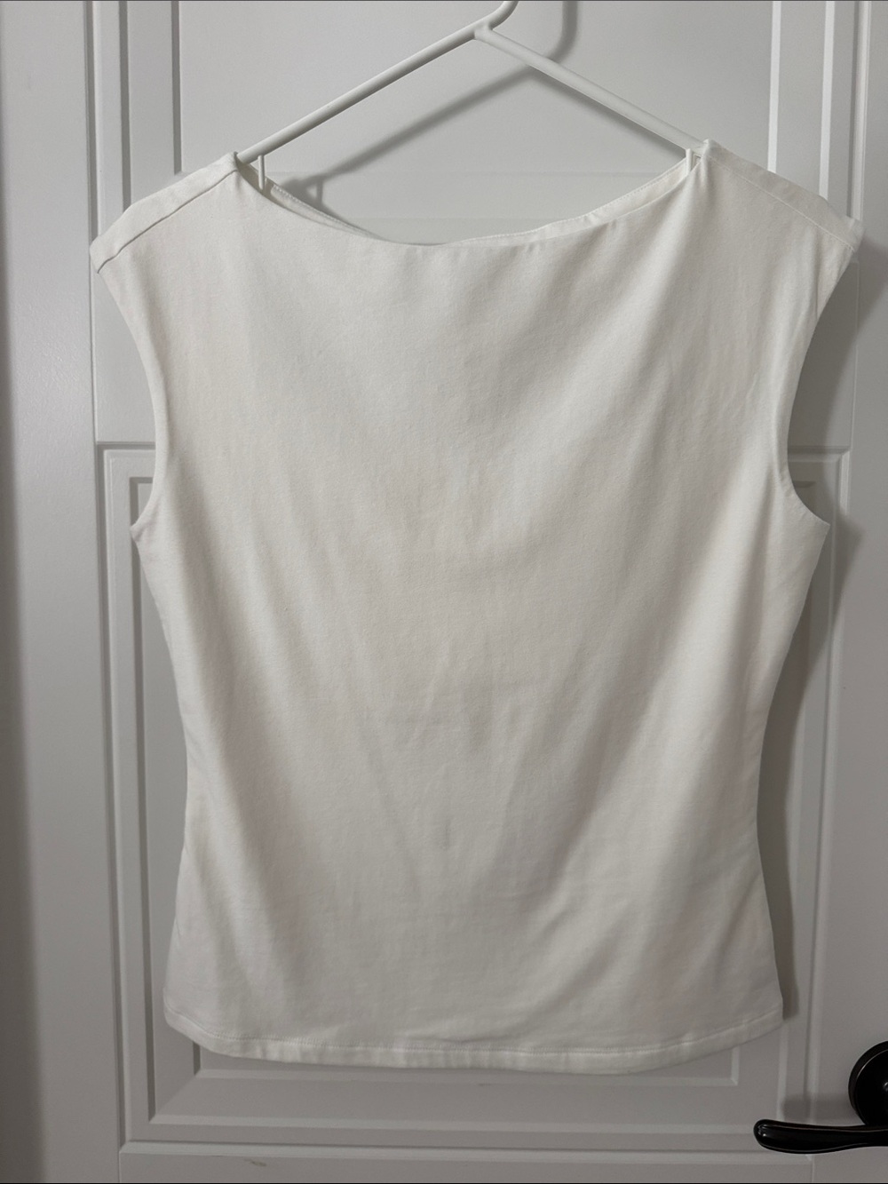 Banana Republic Classic White Womens Sleeveless Top